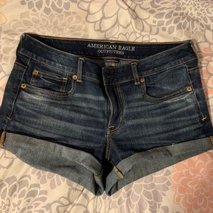 American Eagle “shortie” shorts